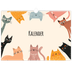 Fotokalender A3 — Katzen und Kritzeleien [deckblatt]