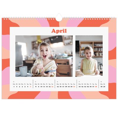 Fotokalender A3 — Verspielte Motive [April]