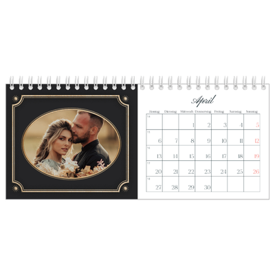 Tischkalender — Vintage und klassisch [April]