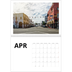 Fotokalender A4 doppelt (30 x 40 cm) — Weißer Rahmen [April]
