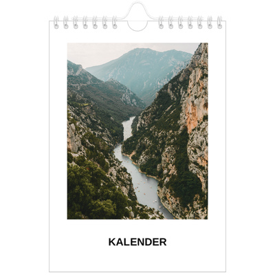 Fotokalender A5 — Schlichtes Foto [deckblatt]
