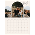 Fotokalender A4 doppelt (30 x 40 cm) — Erinnerungsbogen [April]