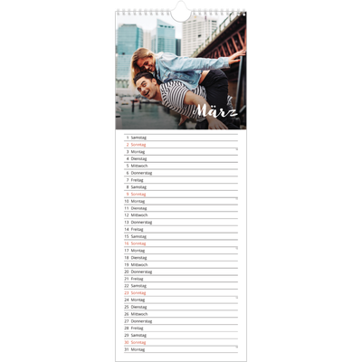 Küchenkalender  — Monat [Marsch]