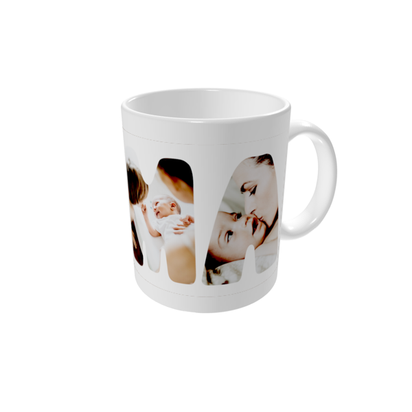 Tasse bedrucken — Mamas Collage