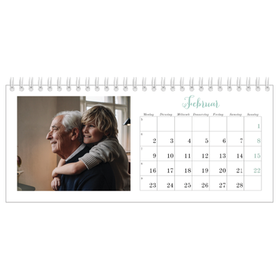 Tischkalender — Hallo Welt [Februar]