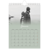 Fotokalender A5 — Zartgrüner Farbverlauf [Januar]