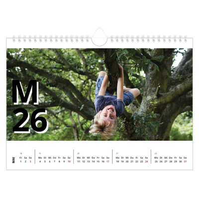 Fotokalender A4 — Große Zeichen [deckblatt]