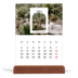 Tischkalender mit Holzfuß Hochformat  — Der offene Bogen [Februar]