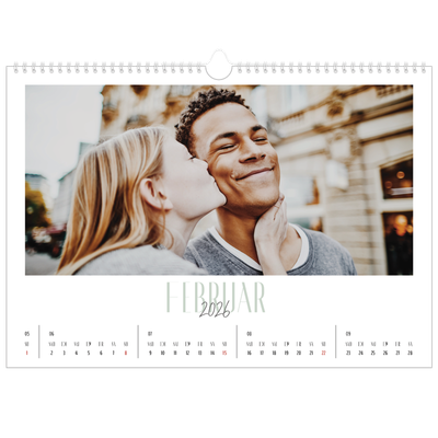 Fotokalender A3 — Een bedankje [Februar]