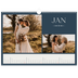 Fotokalender A3 — Schiefer und Serifen [Januar]
