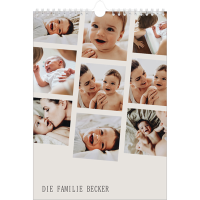 Fotokalender A4 (20 x 30 cm) — Momente in Bewegung [deckblatt]