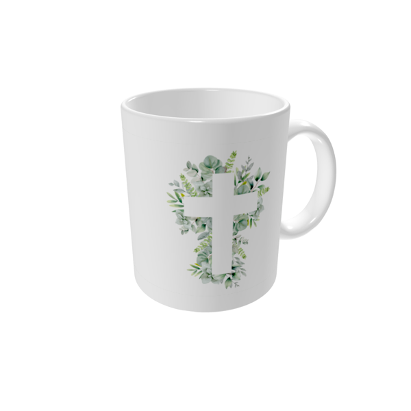 Tasse bedrucken — Botanische Eleganz