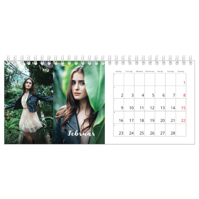 Tischkalender — Monat [Februar]