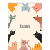 Fotokalender A4 (20 x 30 cm) — Katzen und Kritzeleien [deckblatt]