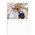 Fotokalender A4 (20 x 30 cm) — Rote Highlights [Marsch]