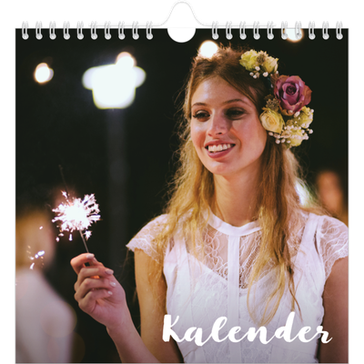 Jahreskalender Quadratisch — Monat [deckblatt]