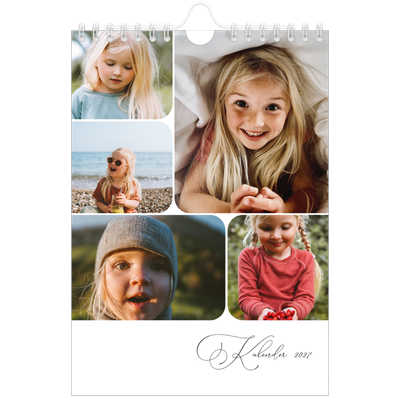 Fotokalender A5 — Schrift und Schnappschüsse [deckblatt]