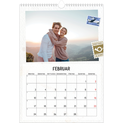 A3 Jahreskalender — Parts unknown [Februar]