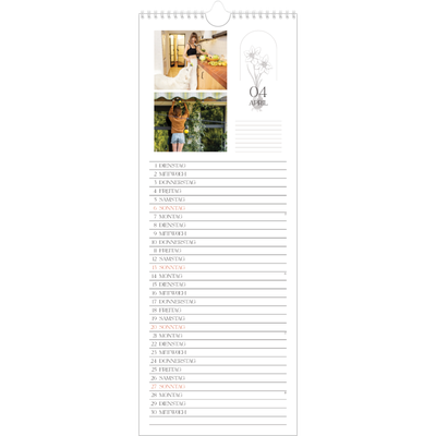 Küchenkalender  — Einfach botanisch [April]