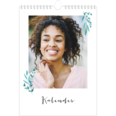 Fotokalender A4 (20 x 30 cm) — Blumen-Illustrationen [deckblatt]