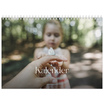 Fotokalender A4 doppelt (30 x 40 cm) — Zwölf große Monate [deckblatt]