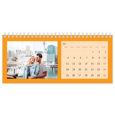 Tischkalender — Farbenfroher Hintergrund [deckblatt]