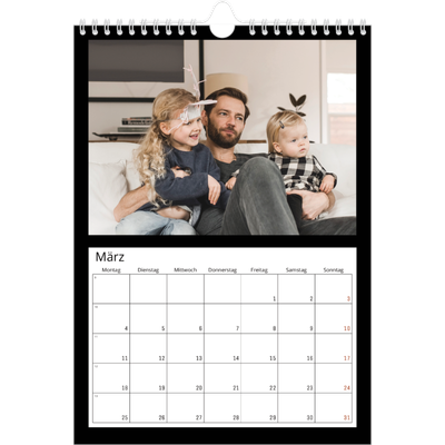 Fotokalender A4 (20 x 30 cm) — Black margin [Marsch]