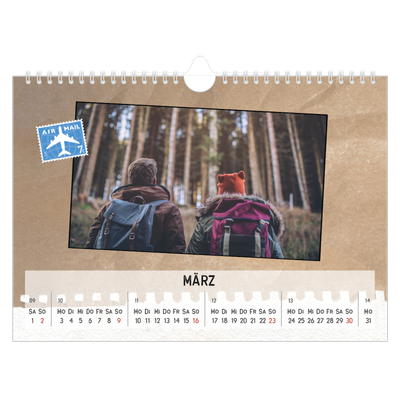 Fotokalender A4 — Parts unknown [Marsch]