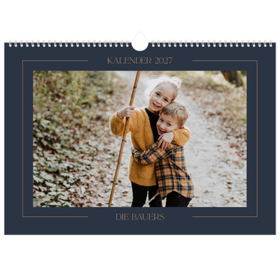 Fotokalender A3 — Preußisch Blau [deckblatt]