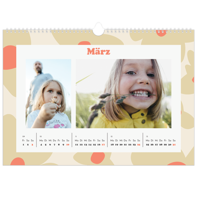 Fotokalender A3 — Verspielte Motive [Marsch]