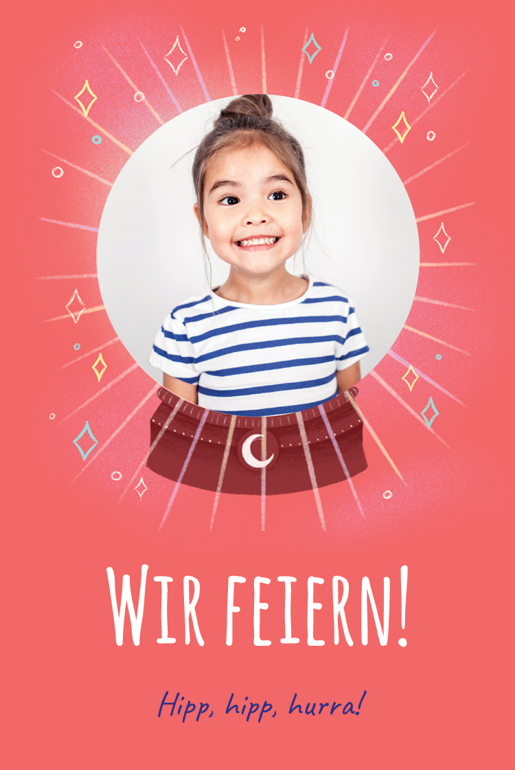 Einladungskarten — Magische Kristallkugel