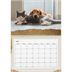 Fotokalender A4 doppelt (30 x 40 cm) — Classic Gold [April]