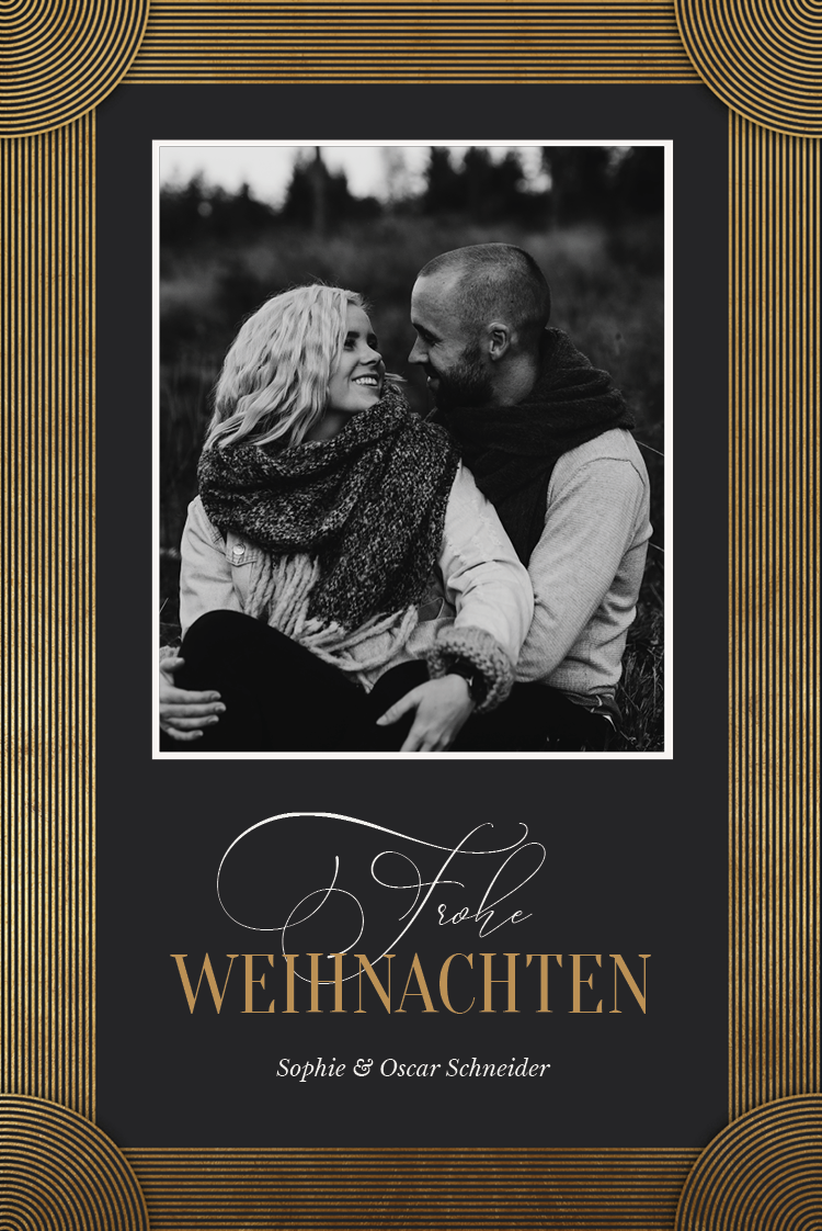 Fotokarten — Klassische Eleganz