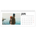 Tischkalender — Weißer Rahmen [Januar]