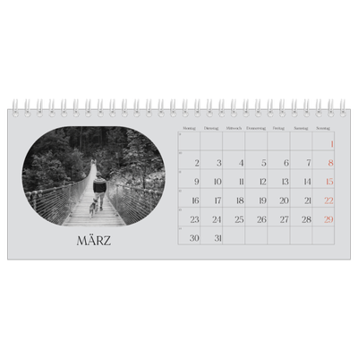 Tischkalender — Abenteuer-Route [Marsch]