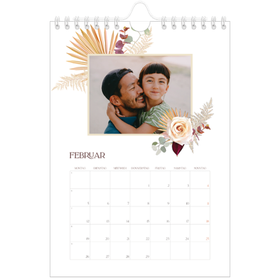 Fotokalender A5 — Boho [Februar]
