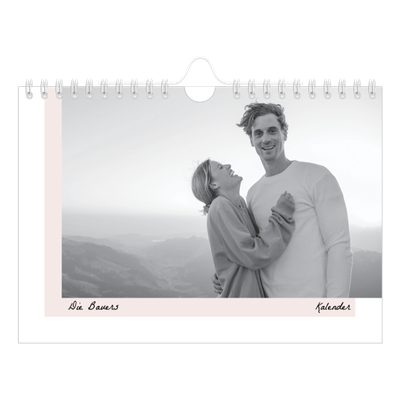 Fotokalender A5 — Farbige Rahmen [deckblatt]