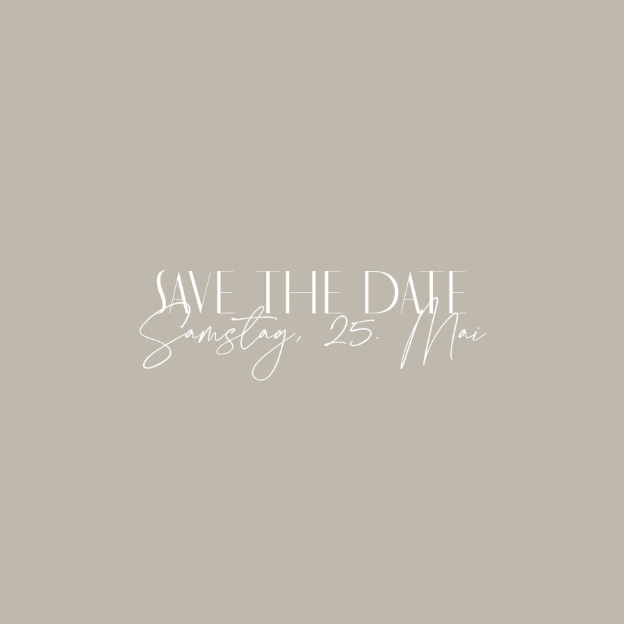 Save the date — Perfect Match