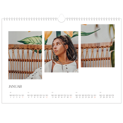 Fotokalender A3 — Reisemosaike [Januar]