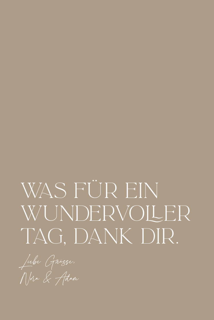 Dankeskarten — Eleganter Stil