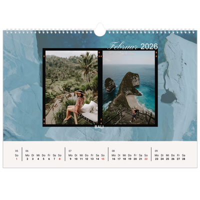 Fotokalender A3 — Wanderlust [Februar]