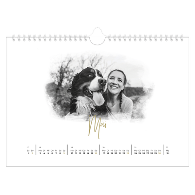 Fotokalender A4 — Fotoeffekte [Mai]
