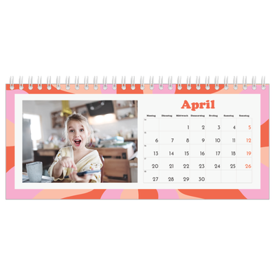 Tischkalender — Verspielte Motive [April]