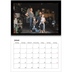 Fotokalender A4 doppelt (30 x 40 cm) — Black margin [Januar]