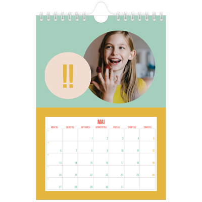 Fotokalender A5 — Strahlend und schön [deckblatt]