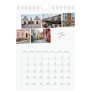 Fotokalender A5 — Städtereise