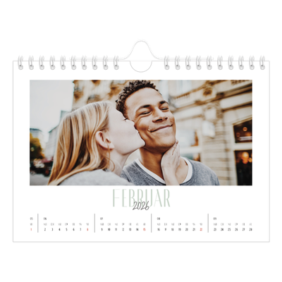 Fotokalender A5 — Een bedankje [Februar]