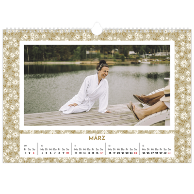 Fotokalender A3 — In voller Blüte [Marsch]