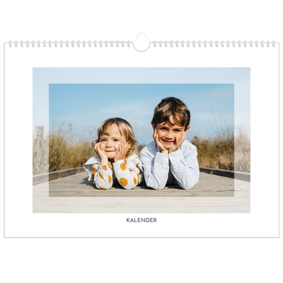 Fotokalender A3 — Durchsichtige Rahmen [deckblatt]
