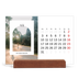 Tischkalender mit Holzfuß Querformat  — Der offene Bogen [deckblatt]
